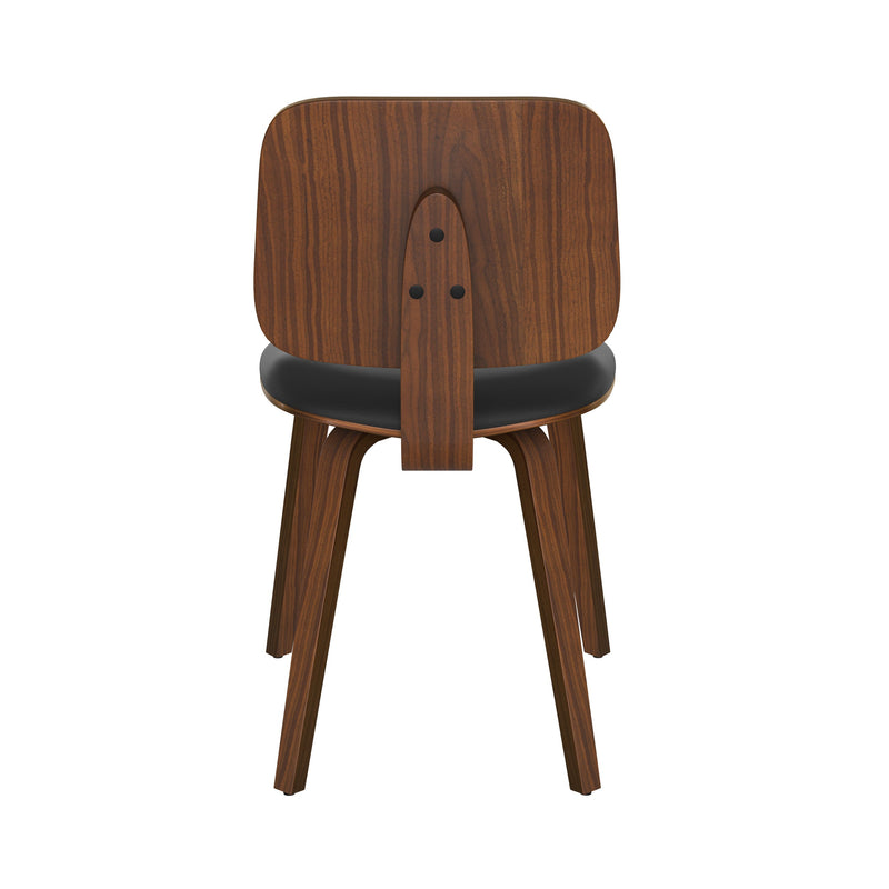Set of 2 Flow Chairs - Black