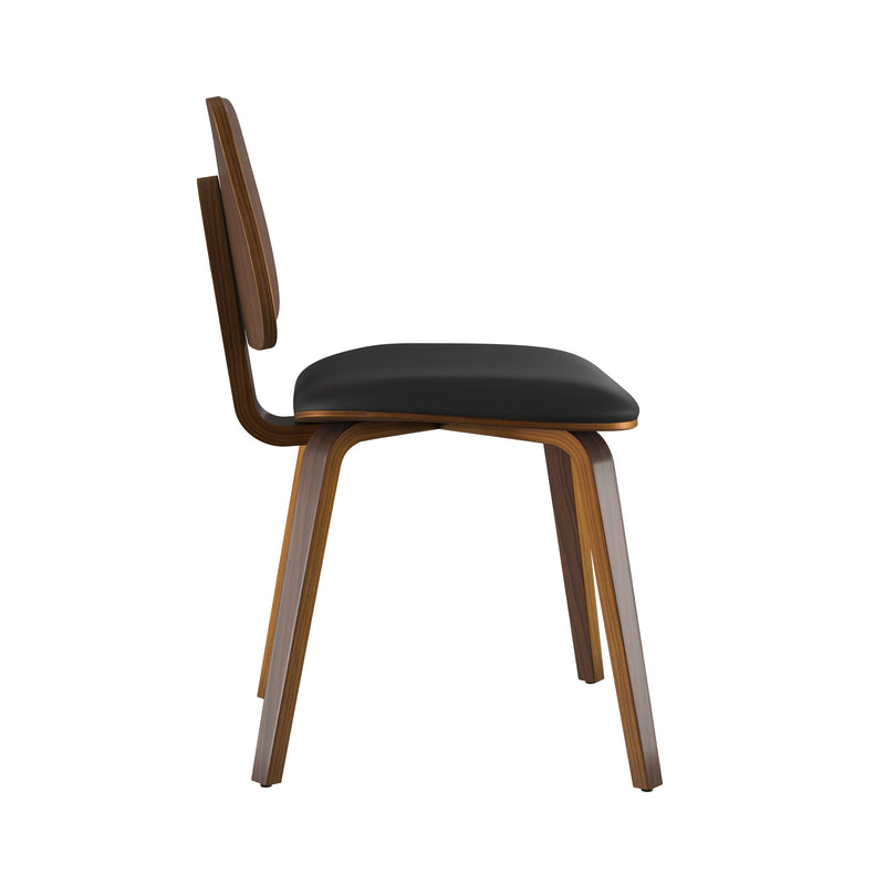 Set of 2 Flow Chairs - Black