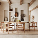 Chaise Lombok en bois de teck