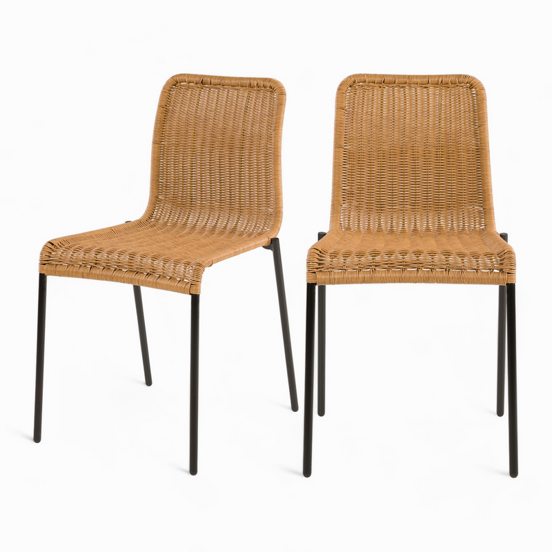 Set Of 2 Sirivara Chairs - Brown