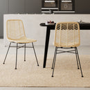 Set of 2 Tamara Chairs - Beige