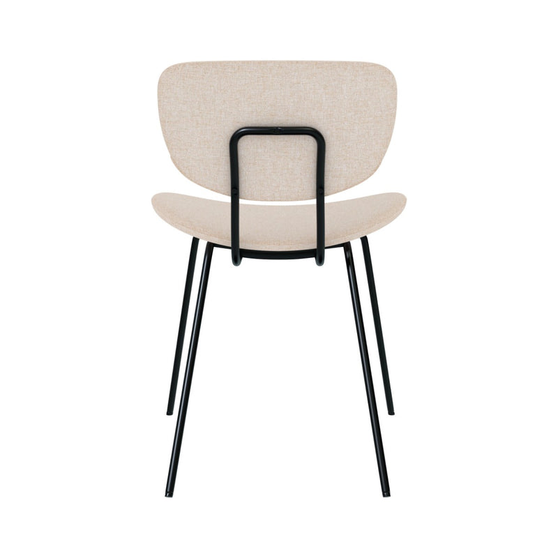 chaise en tissu beige et pieds en m_tal lot de 2 verger_1