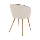 Set of 2 Chiara Chairs - Beige