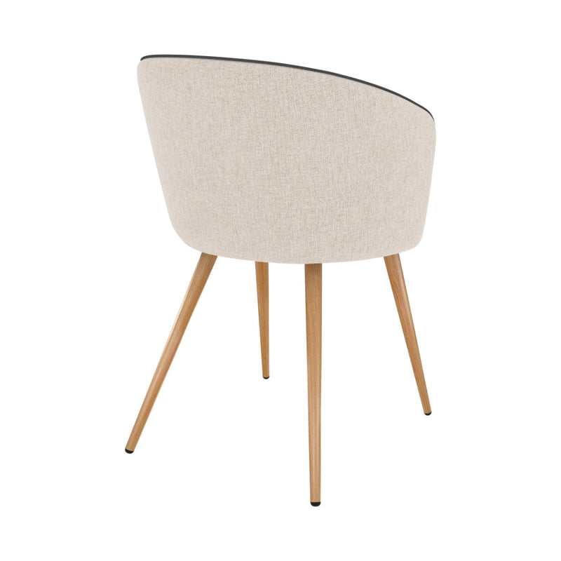 Set of 2 Chiara Chairs - Beige