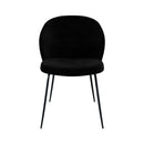 Set of 2 Groom Chairs - Black