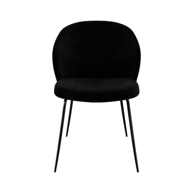 Set of 2 Groom Chairs - Black