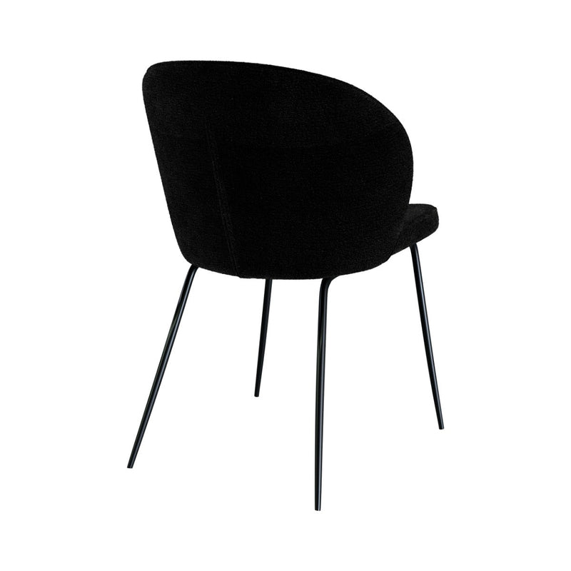 Set of 2 Groom Chairs - Black