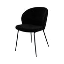 Set of 2 Groom Chairs - Black