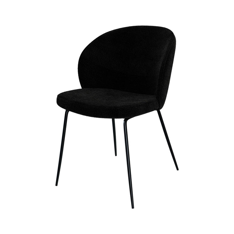 Set of 2 Groom Chairs - Black