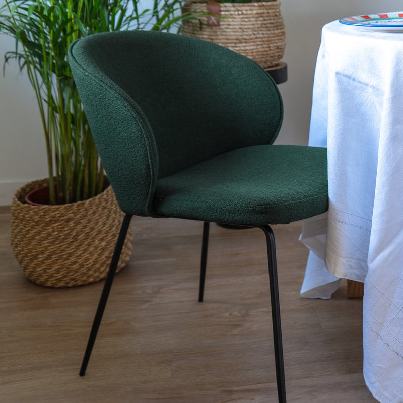 Set of 2 Groom Chairs - Green