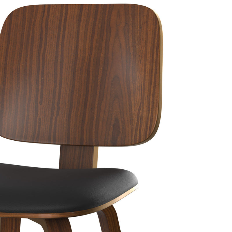 Set of 2 Flow Chairs - Black
