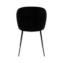 Set of 2 Groom Chairs - Black