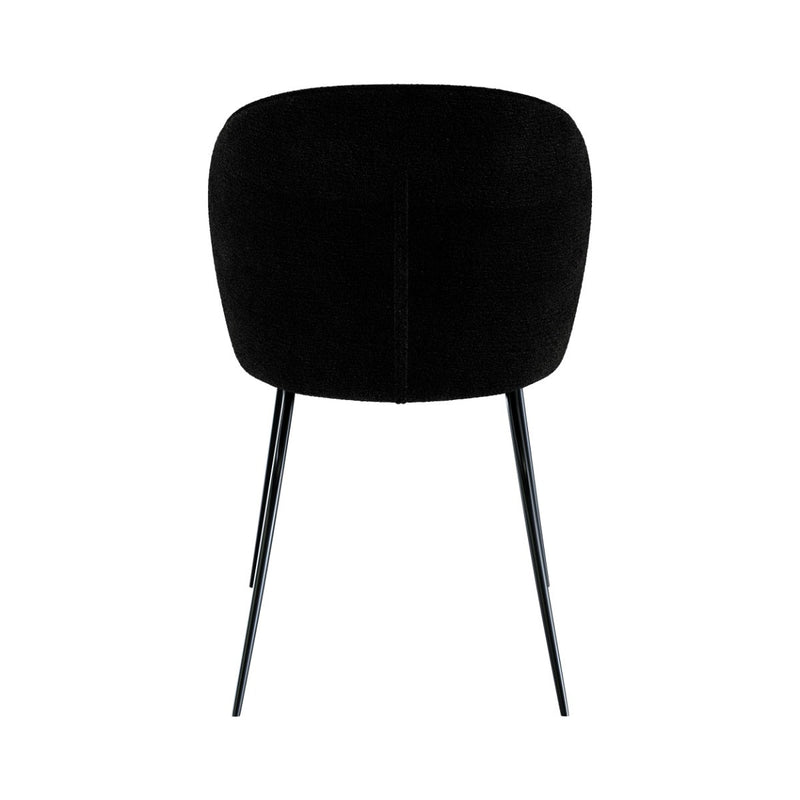 Set of 2 Groom Chairs - Black