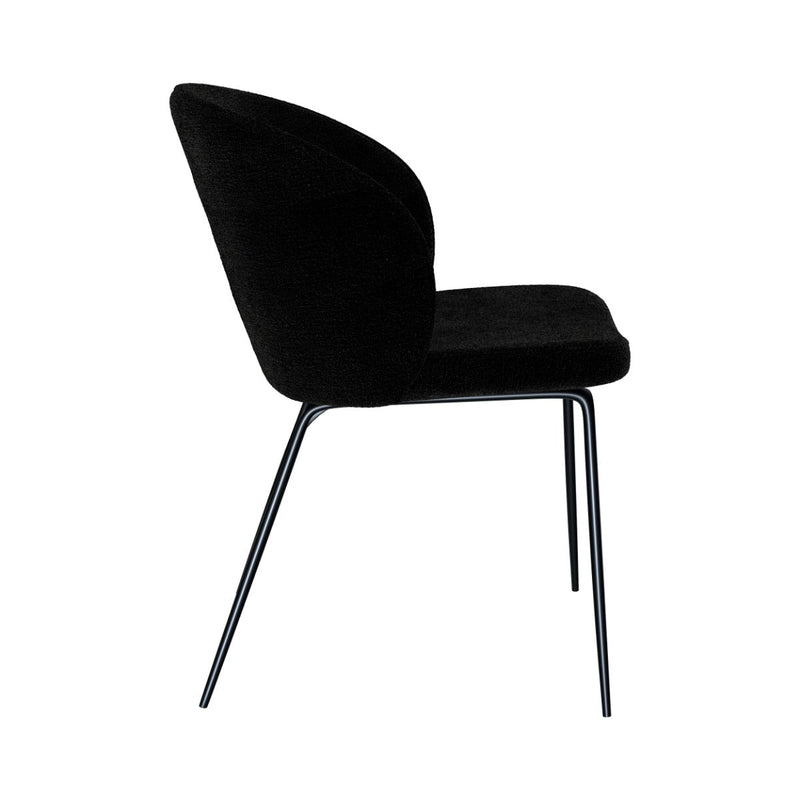 Set of 2 Groom Chairs - Black