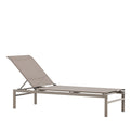 Massimo - Tumbona reclinable - Aluminio - Beige