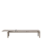 Massimo - Tumbona reclinable - Aluminio - Beige