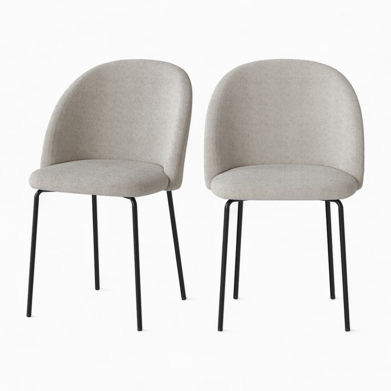 Set of 2 Karl Chairs - Beige