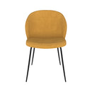 Set of 2 Groom Chairs - Yellow