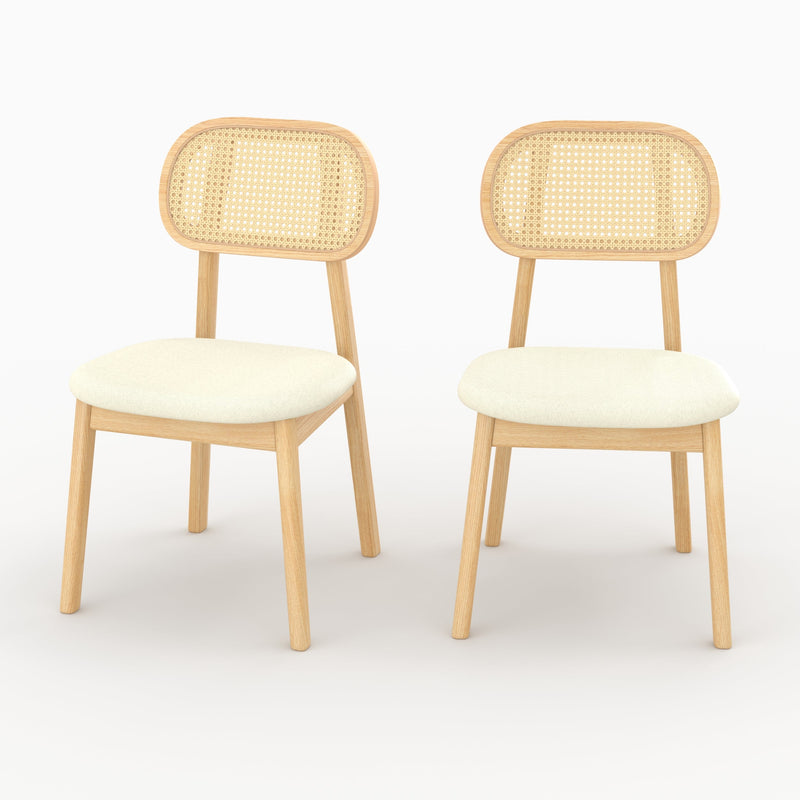 Set of 2 Maria Chairs - Beige