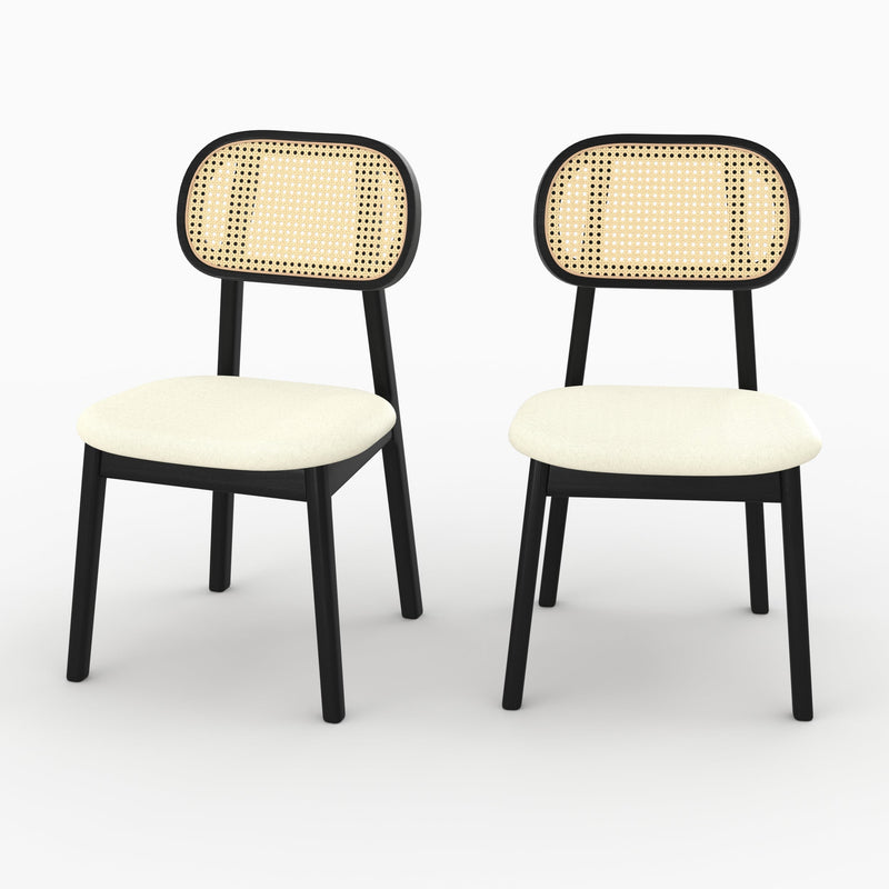 Set of 2 Maria Chairs - Black