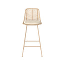 Set of 2 Tamara Bar Stools - Beige