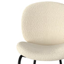 Set of 2 Iris Bar Stools - Beige