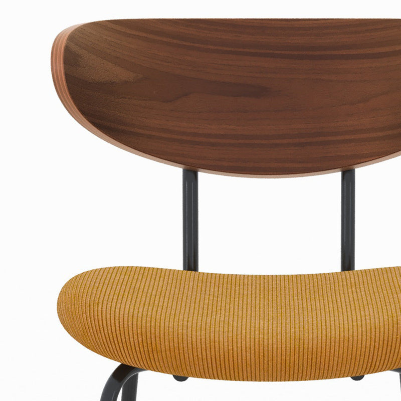 Set of 2 Jade Bar Stools - Yellow