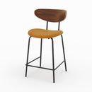 Set of 2 Jade Bar Stools - Yellow