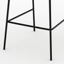 Chaise pour îlot central 66 cm Karl en tissu bouclé beige (lot de 2)