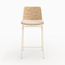 Set of 2 Faro Bar Stools - Beige