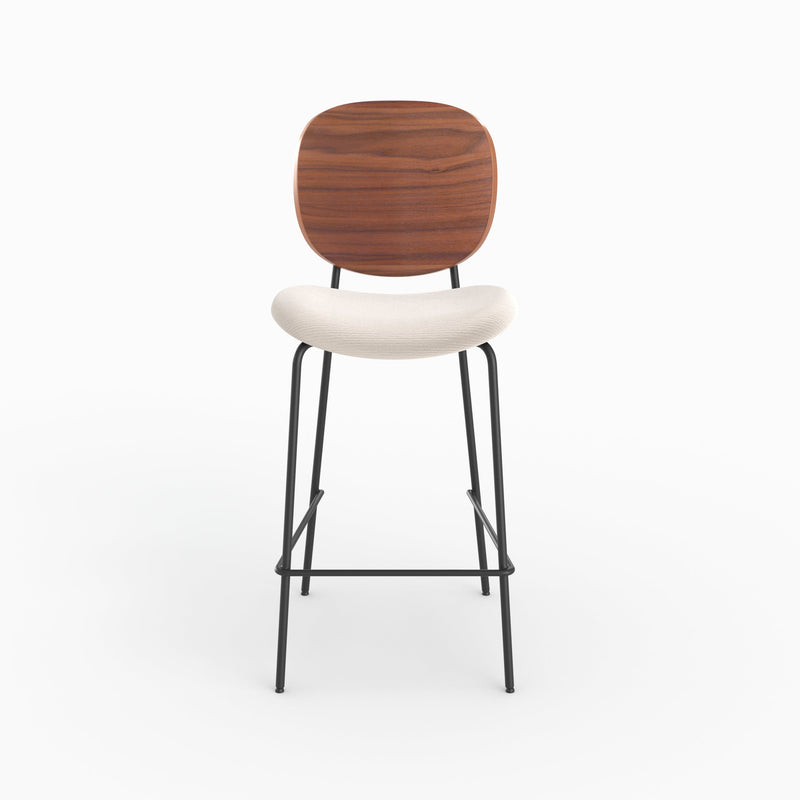 Set of 2 Simone Bar Stools - Beige