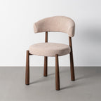 Ozza - Chaise dossier arrondi - Tissu