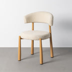 Ozza - Chaise dossier arrondi - Tissu