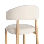 Ozza - Chaise dossier arrondi - Tissu
