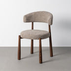 Ozza - Chaise dossier arrondi - Tissu