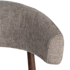 Ozza - Chaise dossier arrondi - Tissu