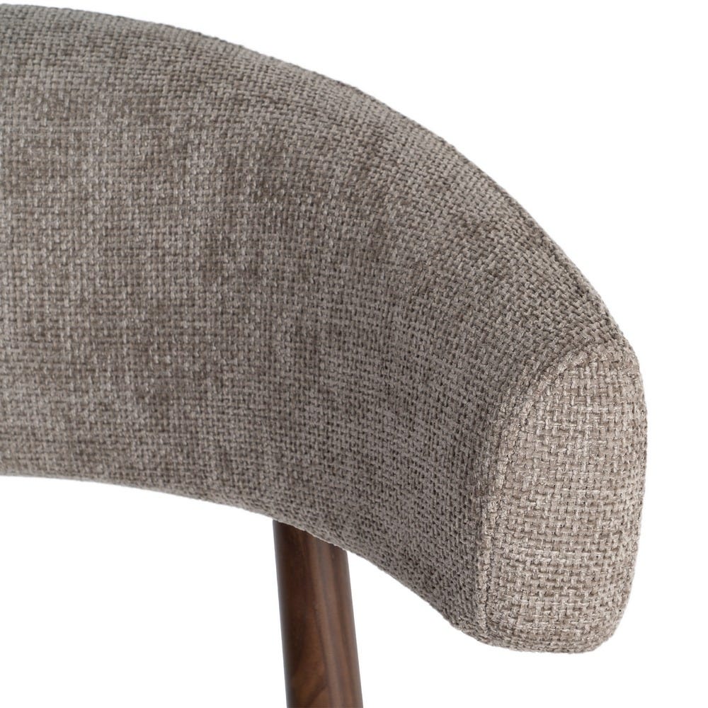 Ozza - Chaise dossier arrondi - Tissu