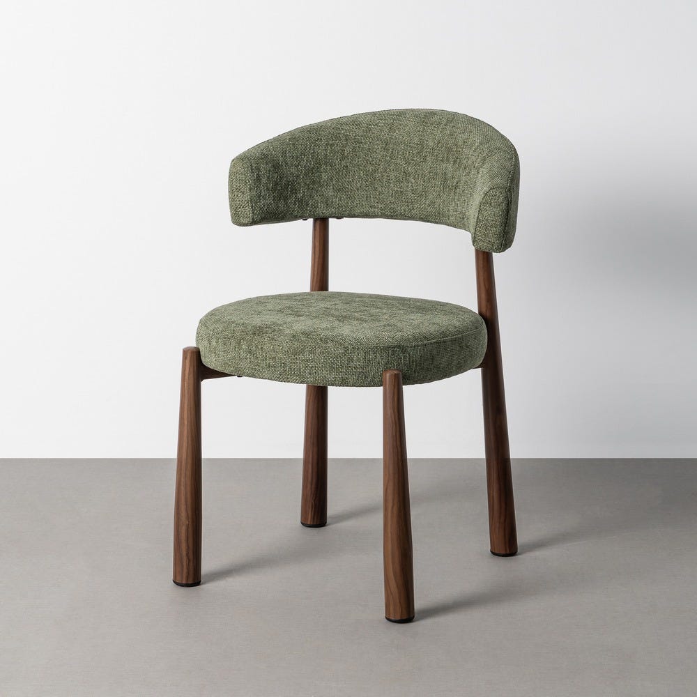 Ozza - Chaise dossier arrondi - Tissu