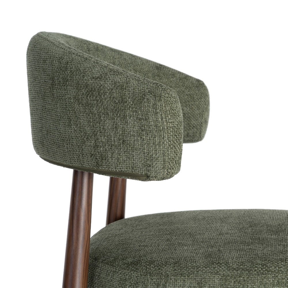 Ozza - Chaise dossier arrondi - Tissu