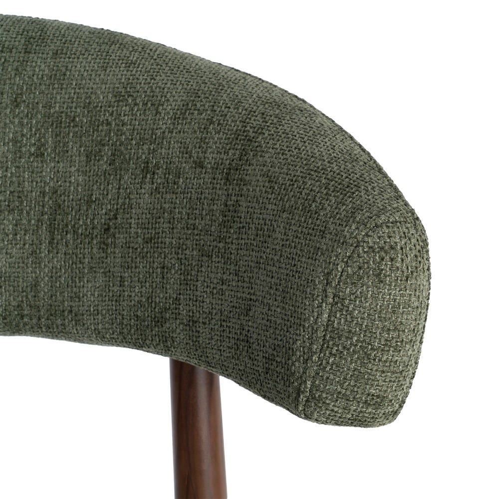 Ozza - Chaise dossier arrondi - Tissu