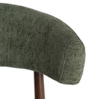 Ozza - Chaise dossier arrondi - Tissu