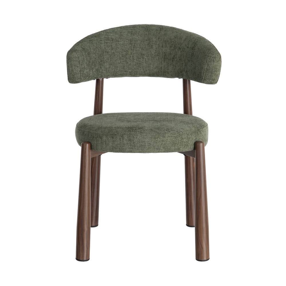 Ozza - Chaise dossier arrondi - Tissu