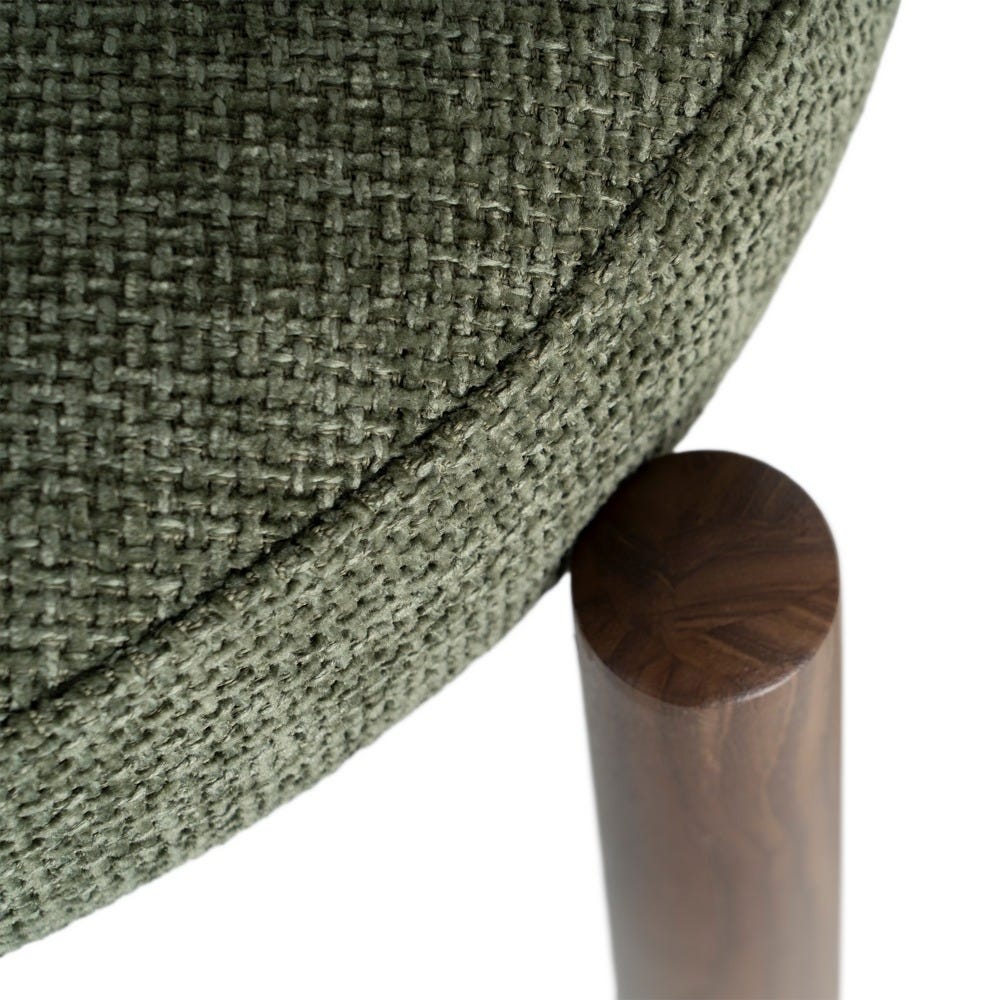 Ozza - Chaise dossier arrondi - Tissu