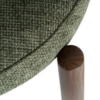 Ozza - Chaise dossier arrondi - Tissu