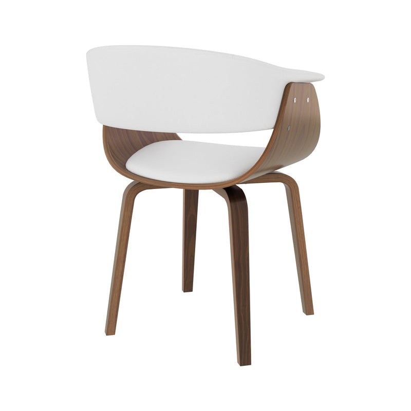 chaise vintage basile blanche design