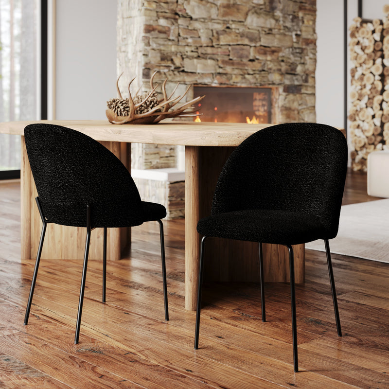 Set of 2 Karl Chairs - Black