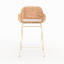 Lot de 2 chaises pour îlot central 66 cm Faro en matière naturelle