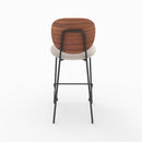 Set of 2 Simone Bar Stools - Beige