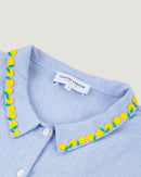 champmesle seersucker shirt 'lemon'#color_mini-seer-blue