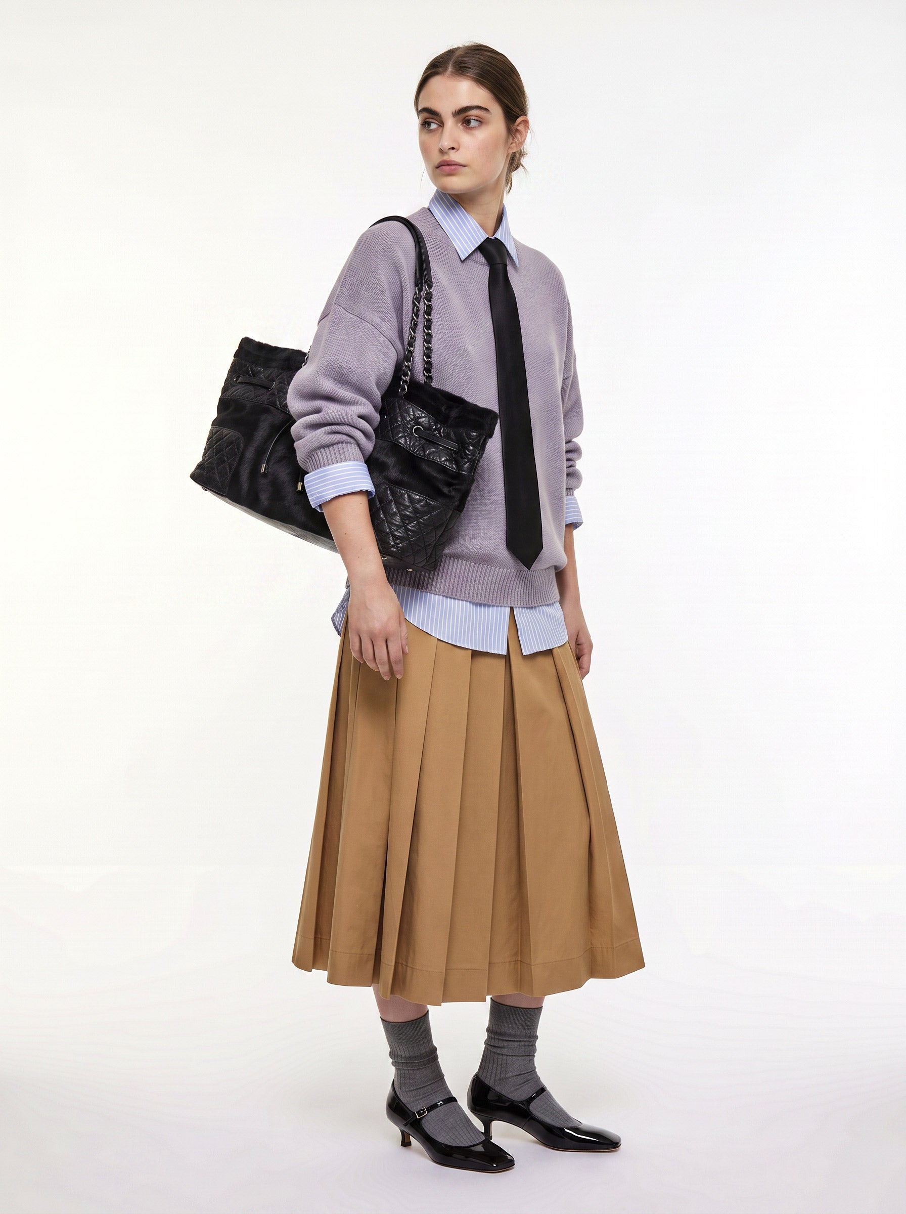 Chanel Tote Vintage Pony Hair Noir